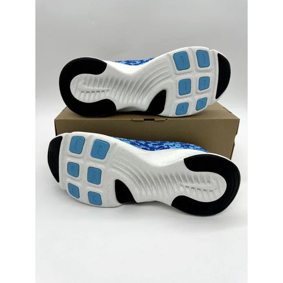 Nike SuperRep Go 3 FlyKnit NN Men's size 13 Blue White gym shoes DH3394 401 - Picture 3 of 6